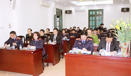 VKS quận Nam Từ Liêm tổ chức Hội nghị triển khai công tác kiểm sát năm 2016